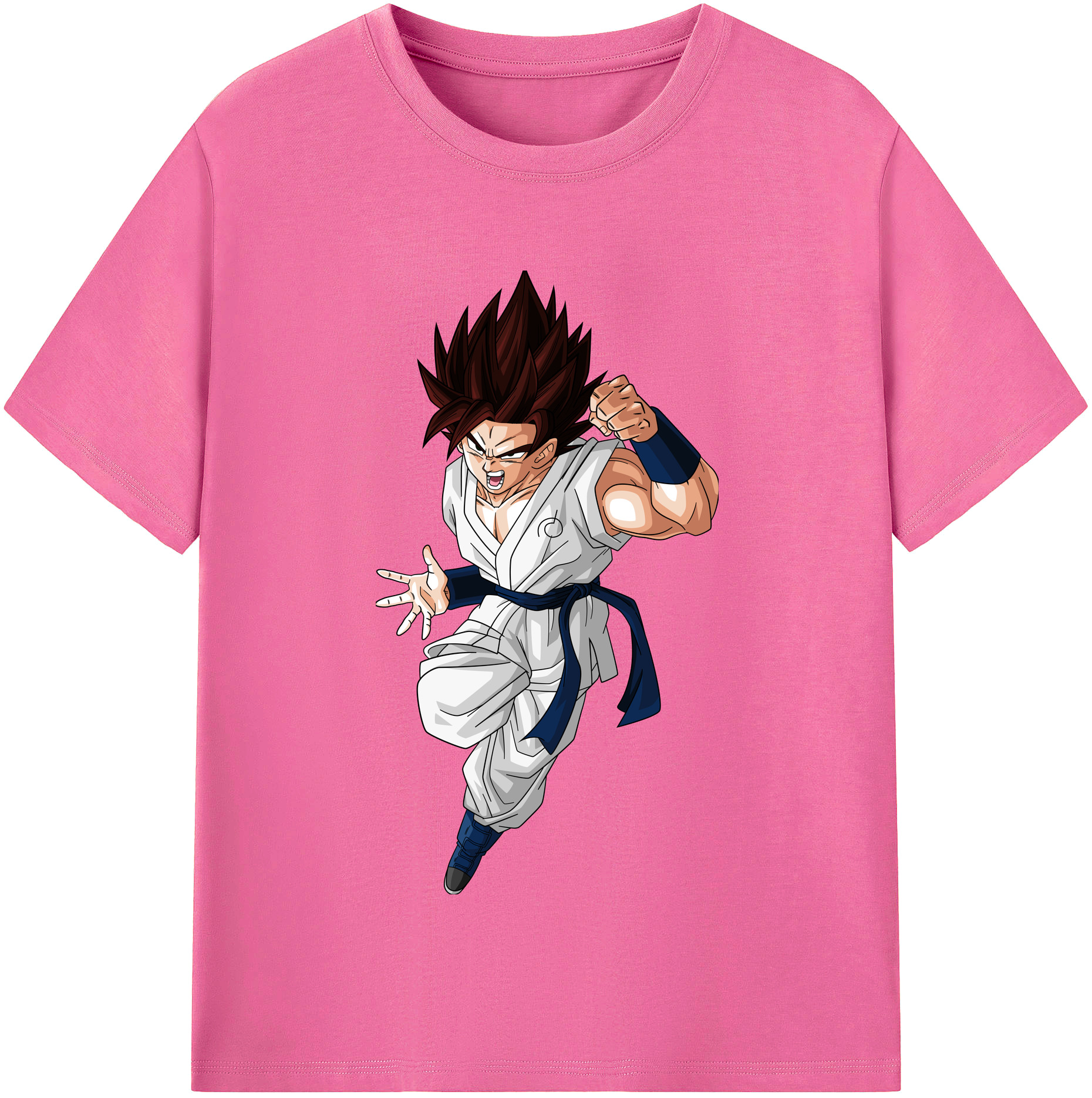 （画像用） ドラゴンボール 孫 悟飯（そんごはん）DRAGON BALL Son Gohan レディースカジュアルプリントTシャツ（綿100％）